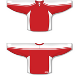 Athletic Knit (AK) H7600 Red/White Select Hockey Jersey - PSH Sports