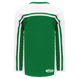 Athletic Knit (AK) H7600Y-210 Youth Kelly Green/White Select Hockey Jersey