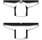 Athletic Knit (AK) H7600 White/Black Select Hockey Jersey - PSH Sports
