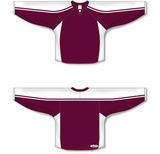 Athletic Knit (AK) H7600 Maroon/White Select Hockey Jersey - PSH Sports