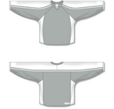 Athletic Knit (AK) H7600 Grey/White Select Hockey Jersey - PSH Sports