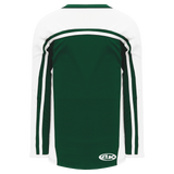 Athletic Knit (AK) H7600A-260 Adult Dark Green/White Select Hockey Jersey