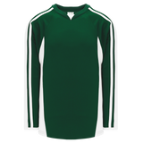 Athletic Knit (AK) H7600A-260 Adult Dark Green/White Select Hockey Jersey