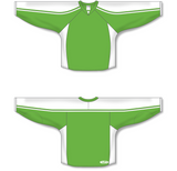 Athletic Knit (AK) H7600 Lime Green/White Select Hockey Jersey - PSH Sports