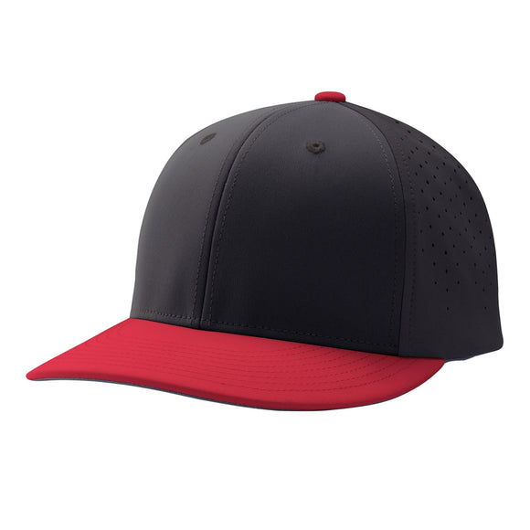Champro HC1 Ultima Black/Scarlet/Red Fitted Cap