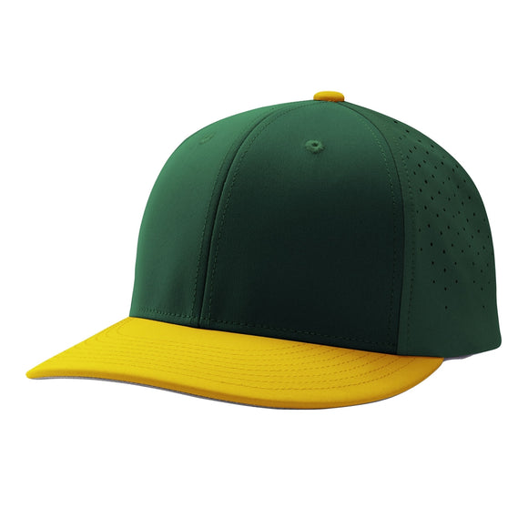 Champro HC1 Ultima Forest Green/Gold Fitted Cap