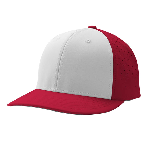 Champro HC1 Ultima White/Scarlet/Red Fitted Cap
