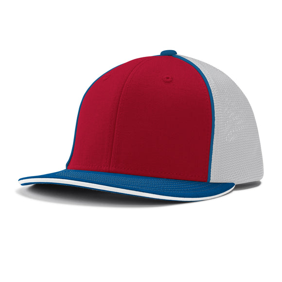 Champro HC3 Scarlet/Red/White/Royal Blue Fitted Cap