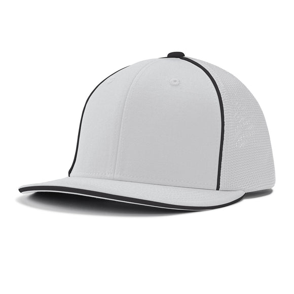 Champro HC3 White/Black Pipe Fitted Cap