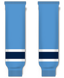 Modelline HC Sibir Novosibirsk Home Sky Blue Knit Ice Hockey Socks
