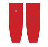 Athletic Knit (AK) HS1100 Red Mesh Cut & Sew Ice Hockey Socks - PSH Sports