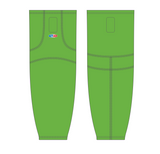 Athletic Knit (AK) HS1100 Lime Green Mesh Cut & Sew Ice Hockey Socks - PSH Sports
