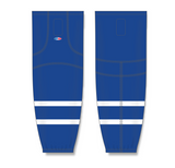 Athletic Knit (AK) HS2100  Old Toronto Maple Leafs Royal Blue Mesh Cut & Sew Ice Hockey Socks - PSH Sports