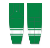 Athletic Knit (AK) HS2100 Toronto St. Pats Kelly Green/White Mesh Cut & Sew Ice Hockey Socks - PSH Sports