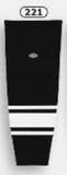 Athletic Knit (AK) HS2100-221 Black/White Mesh Ice Hockey Socks