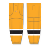 Athletic Knit (AK) HS2100 Tuscan Gold Mesh Cut & Sew Ice Hockey Socks - PSH Sports
