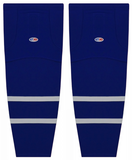 Athletic Knit (AK) HS2100-332 2021 Toronto Maple Leafs Reverse Retro Royal Blue Mesh Ice Hockey Socks