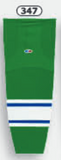 Athletic Knit (AK) HS2100-347 Kelly Green/Royal Blue/White Mesh Ice Hockey Socks
