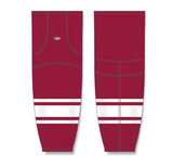 Athletic Knit (AK) HS2100 New Phoenix Coyotes AV Red Mesh Cut & Sew Ice Hockey Socks - PSH Sports