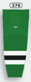 Athletic Knit (AK) HS2100-376 2013 Dallas Stars Kelly Green Mesh Ice Hockey Socks