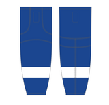 Athletic Knit (AK) HS2100 2011 Tampa Bay Lightning Royal Blue Mesh Cut & Sew Ice Hockey Socks - PSH Sports