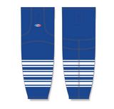 Athletic Knit (AK) HS2100 New Toronto Maple Leafs Royal Blue Mesh Cut & Sew Ice Hockey Socks - PSH Sports