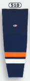 Athletic Knit (AK) HS2100-510 New York Islanders Navy Mesh Ice Hockey Socks