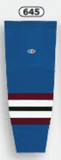Athletic Knit (AK) HS2100-645 Colorado Avalanche Third Capital Blue Mesh Ice Hockey Socks