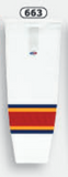 Athletic Knit (AK) HS2100-663 2013 Florida Panthers White Mesh Ice Hockey Socks