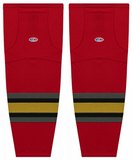 Athletic Knit (AK) HS2100-763 2021 Las Vegas Golden Knights Reverse Retro Red Mesh Ice Hockey Socks