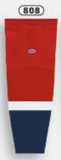 Athletic Knit (AK) HS2100-808 2013 Washington Capitals Red Mesh Ice Hockey Socks
