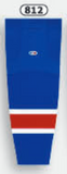 Athletic Knit (AK) HS2100-812 New York Rangers Royal Blue Mesh Ice Hockey Socks