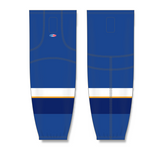 Athletic Knit (AK) HS2100 2011 St. Louis Blues Royal Blue Mesh Cut & Sew Ice Hockey Socks - PSH Sports