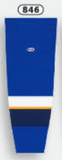 Athletic Knit (AK) HS2100-846 2011 St. Louis Blues Royal Blue Mesh Ice Hockey Socks