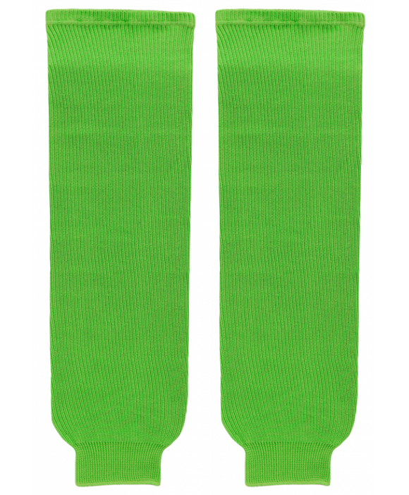 Athletic Knit (AK) HS630-031 Lime Green Knit Ice Hockey Socks