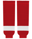 Athletic Knit (AK) HS630-202 Rocket Laval Red Knit Ice Hockey Socks