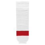 Athletic Knit (AK) HS630-203 Rocket Laval White Knit Ice Hockey Socks