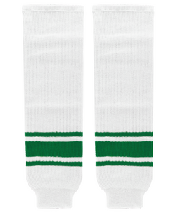 Modelline 1926-27 Toronto St. Pats Away White Knit Ice Hockey Socks