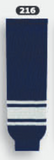Athletic Knit (AK) HS630-216 Navy/White Knit Ice Hockey Socks
