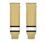 Athletic Knit (AK) HS630 Vegas Gold/Black/White Knit Ice Hockey Socks - PSH Sports
