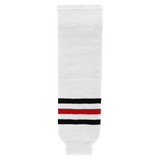 Athletic Knit (AK) HS630-305 Portland Winterhawks White Knit Ice Hockey Socks