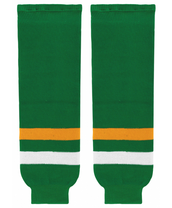 Modelline 1978-88 Minnesota North Stars Away Kelly Green Knit Ice Hockey Socks