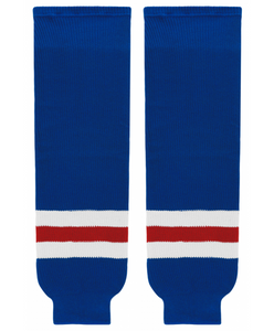 Modelline 1937-1945 New York Rangers Royal Blue Knit Ice Hockey Socks