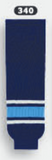 Athletic Knit (AK) HS630-340 University of Maine Black Bears Navy Knit Ice Hockey Socks