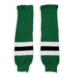 Athletic Knit (AK) HS630-376 2013 Dallas Stars Kelly Green Knit Ice Hockey Socks