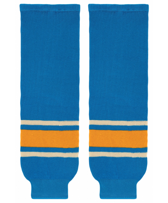 Athletic Knit (AK) HS630-442 2016 St. Louis Blues Winter Classic Blue Knit Ice Hockey Socks