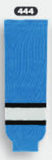 Athletic Knit (AK) HS630-444 Pro Blue/Black/White Knit Ice Hockey Socks
