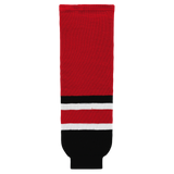 Modelline 2017 Carolina Hurricanes Home Red Knit Ice Hockey Socks