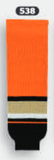 Athletic Knit (AK) HS630-538 2014 Anaheim Ducks Black Knit Ice Hockey Socks