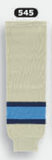 Athletic Knit (AK) HS630-545 Sand/Navy/Sky Blue Knit Ice Hockey Socks